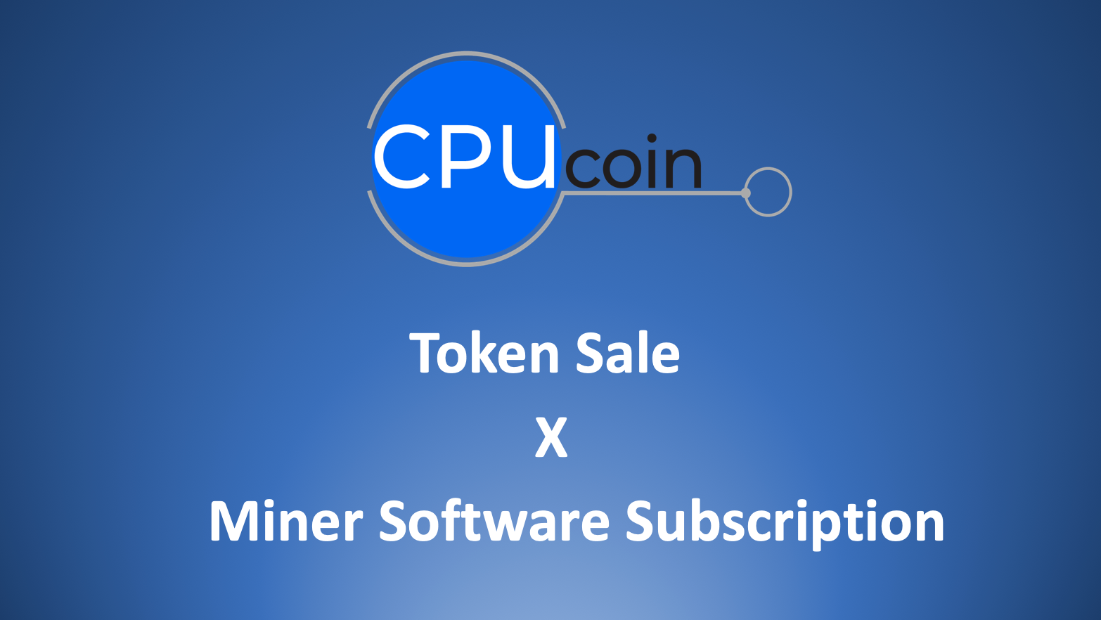New opportunities to support the CPUcoin project.